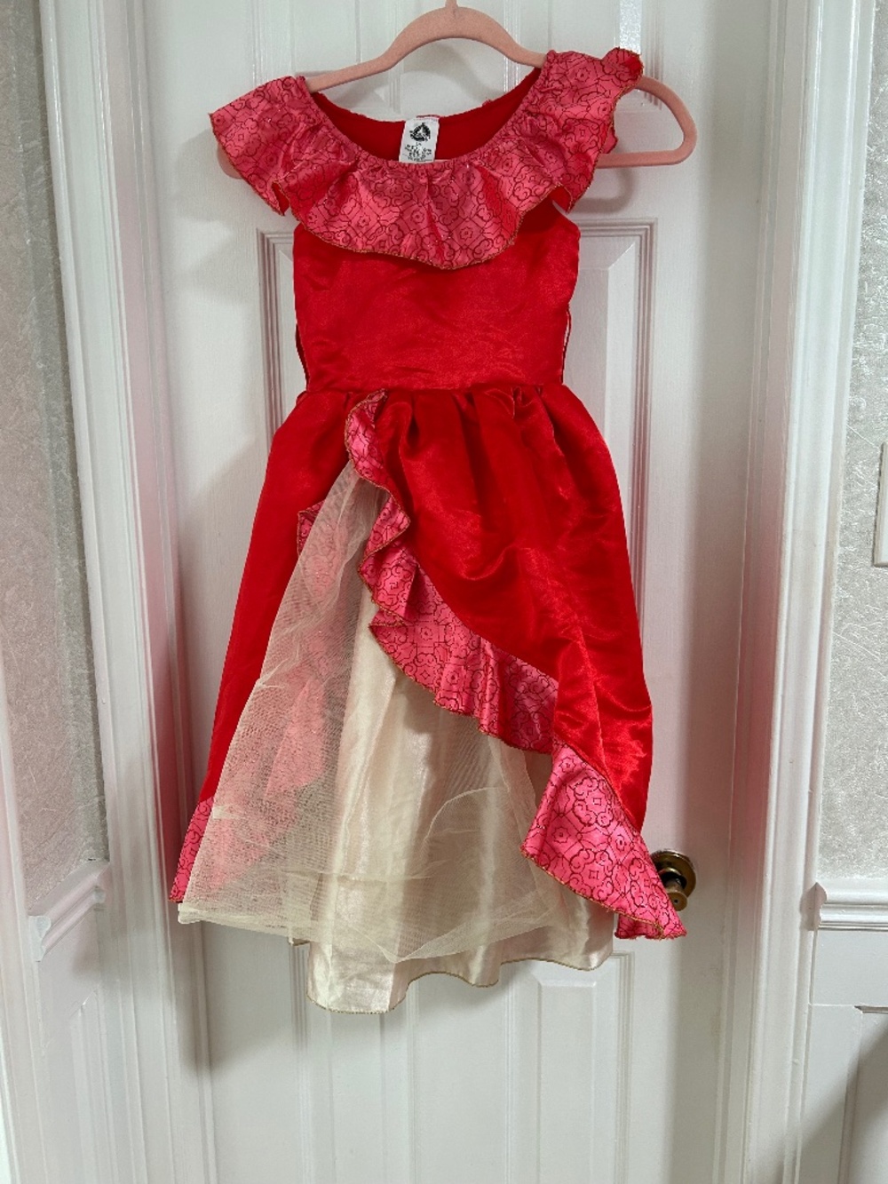 Authentic Disney Store Elena of Avalor Costume Dress Up Gown Size 5 6